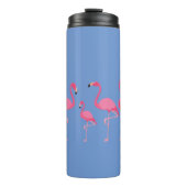 フラミンゴの集まり タンブラー (正面)