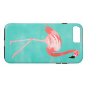 フラミンゴの鳥 Case-Mate iPhoneケース (裏面(横))