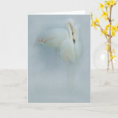 フラミンゴのFANDANGOの挨拶状 カード (黄色い花)