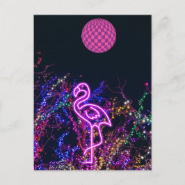 フラミンゴはパーティーで踊る。 ポストカード