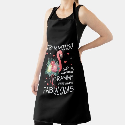 フラミンゴは通常のグラミーのようにもっと素晴らしい エプロン (インサイチュ)