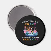 フラミンゴをクルーズす熱狂するる必要はない マグネット (正面/裏面)