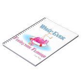 フラミンゴを浮かべるものは ノートブック (左側)