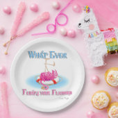 フラミンゴを浮かべるものは ペーパープレート (パーティー)