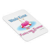 フラミンゴを浮かべ間抜けるものは マグネット (右側)