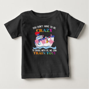 フラミンゴを熱狂する巡る必要はない ベビーTシャツ