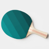 フラミンゴアクアはっきりしたストライプ 卓球ラケット (横)