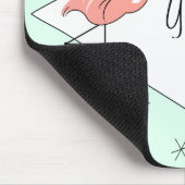 フラミンゴアクアダイヤモンド名mousepad マウスパッド (コーナー)