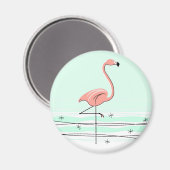 フラミンゴアクアマグネット マグネット (正面/裏面)