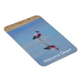 フラミンゴアタカマデザートフレキシブルマグネット マグネット (右側)