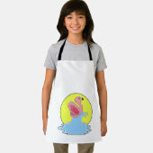 フラミンゴアットサーフィンオンウォーター エプロン (インサイチュ)