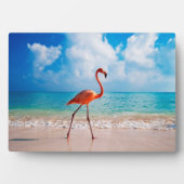 フラミンゴアートデコールプラーク フォトプラーク (正面)