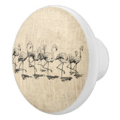 フラミンゴアートヴィンテージフラミンゴス セラミックノブ (右)