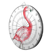 フラミンゴアート ダーツボード (正面右)