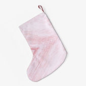 フラミンゴインサンタカスタムハットストッキング スモールクリスマスストッキング (裏面 (吊り時))