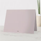 フラミンゴインパステル池フローラシーン サンキューカード (裏面)