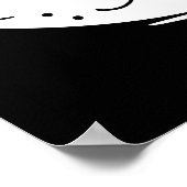 フラミンゴウィーンヴィンテージパンプキンフラミンゴウィッチ ポスター (角)