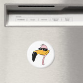 フラミンゴカッコいい マグネット (インサイチュ (食洗機))