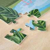 フラミンゴカラフルス ジグソーパズル (側面)