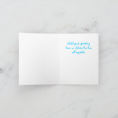 フラミンゴカードテンプレート カード (内部)