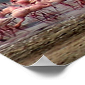 フラミンゴギャザリング – プリント (角)