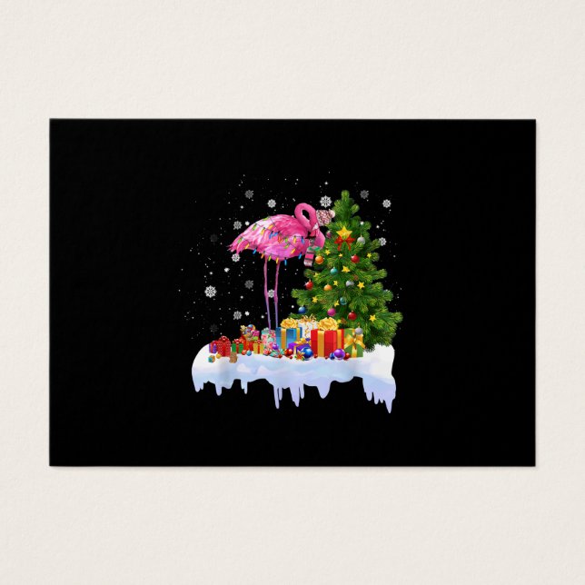 フラミンゴクリスマスツリーライト (正面)