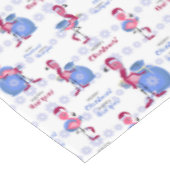 フラミンゴクリスマス テーブルクロス (アングル)