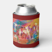 フラミンゴクーラーボックス 缶クーラー (缶正面)