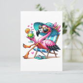 フラミンゴクールの夏 サンキューカード (スタンド正面)