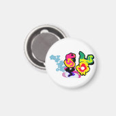 フラミンゴクールダンス マグネット (正面/裏面)