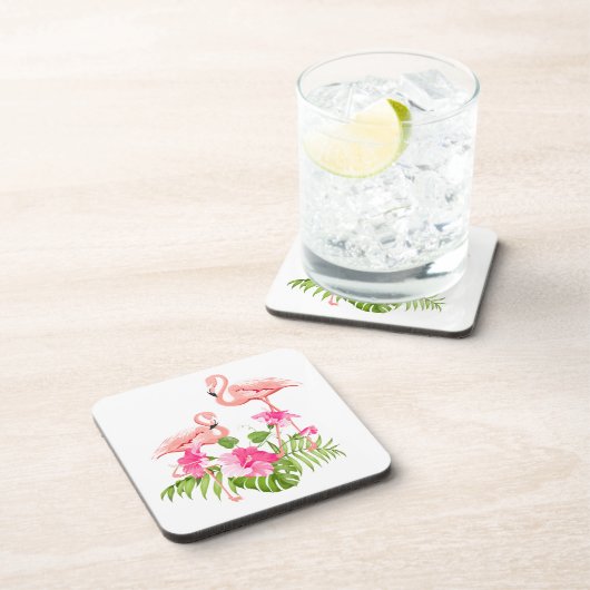 フラミンゴコースターセット コースター (右側)