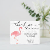フラミンゴサンキューカード サンキューカード (スタンド正面)