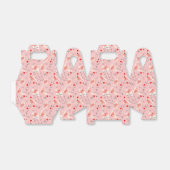 フラミンゴサンタスピンク数々のゲーブル フェイバーボックス (折り畳みなし)