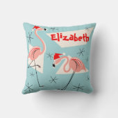 フラミンゴサンタスブルー名広場 クッション (裏面)