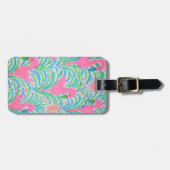 フラミンゴジャングルパーティー ラゲッジタグ (正面横)