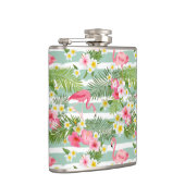 フラミンゴスとストライプ フラスク (右)