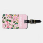 フラミンゴスのパーソナル化 ラゲッジタグ (正面横)