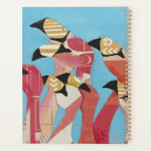 フラミンゴスの群れ プランナー手帳 (裏面)