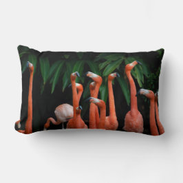 フラミンゴスインパラダイス ランバークッション