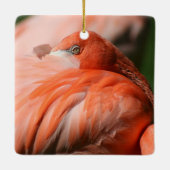フラミンゴスクエアオーナメント セラミックオーナメント (裏面)