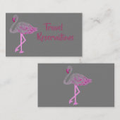 フラミンゴスグローリー 名刺 (正面/裏面)