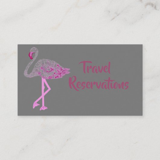 フラミンゴスグローリー 名刺 (正面)