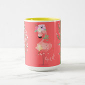 フラミンゴスコンボマグカップ マグカップ (中央)