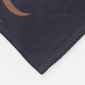 フラミンゴスセット、熱帯鳥のヴィンテージ。 フリースブランケット (角)