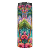 フラミンゴストロピカルビーチパラダイス タンブラー (裏面)