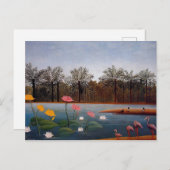 フラミンゴスバイアンリルーソー ポストカード (正面/裏面)