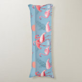 フラミンゴスパターン1 ボディピロー (正面縦)