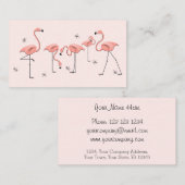 フラミンゴスピンクグループの名刺 名刺 (正面/裏面)