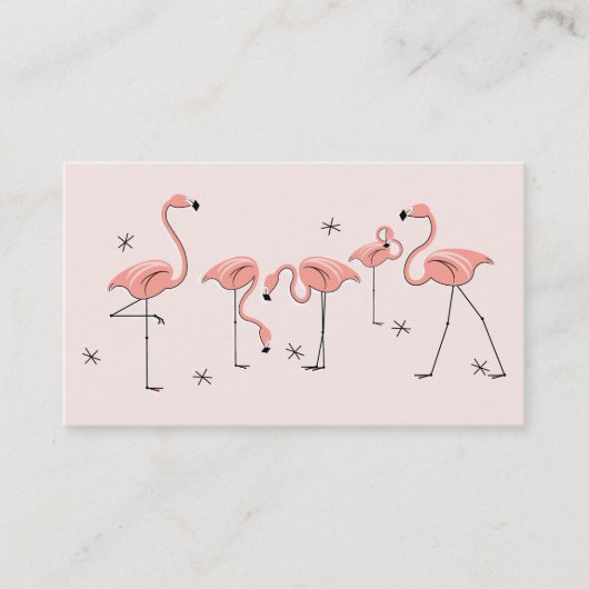 フラミンゴスピンクグループの名刺 名刺 (正面)