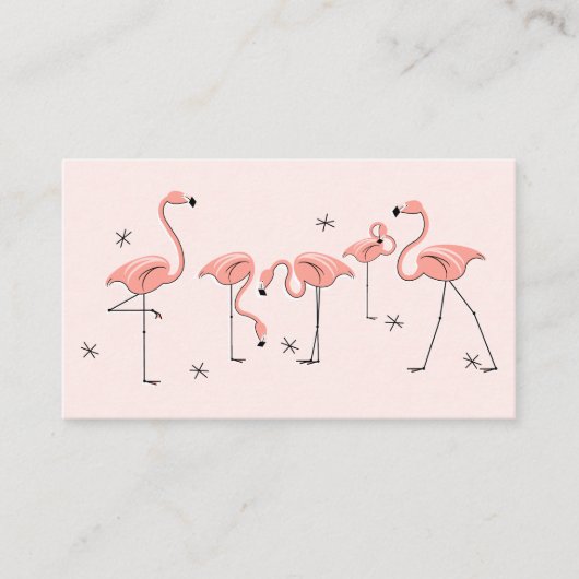 フラミンゴスピンクグループの名刺 名刺 (正面)